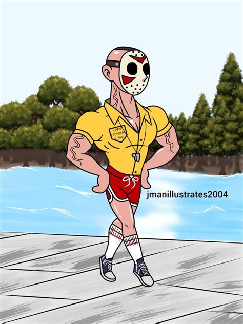 Camp Counselor Jason by jmanillustrates2004 on DeviantArt