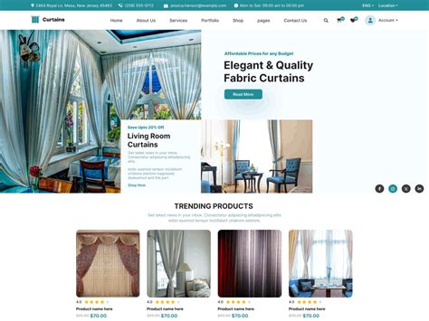 Fabric WordPress Theme : Textile-Inspired Design