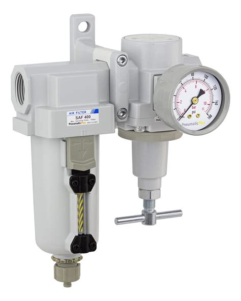 Buy PneumaticPlus SAU420T-N06G-MEP Air Filter Regulator Combo 3/4" NPT ...
