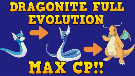 Dragonite Pokemon Evolution Chart 的图像结果