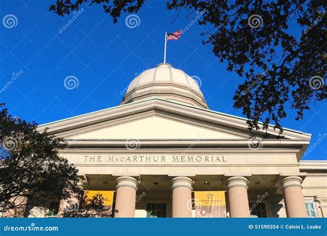 MacArthur Memorial Museum Center in Norfolk, Virginia Editorial Stock ...