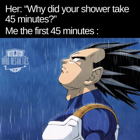 Her: “Why did your shower take 45 minutes?” | Shower memes, Dnd funny ...