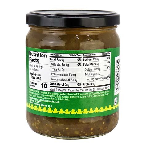 Late July Salsa Verde Mild, 439g