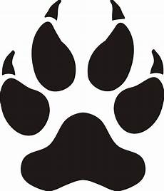 Paw Clipart by Paw Print Outline Clip Cliparts Co Paw Clipart