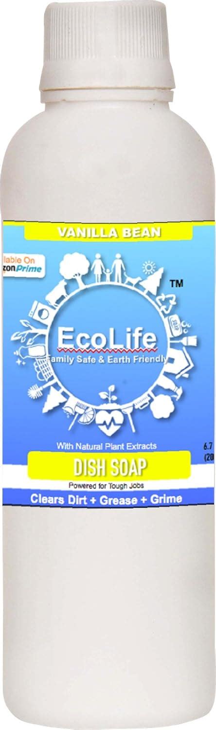 CERO ® ECOLIFE Hand Safe and Effective, 100% Natural Dish Washing Soap ...