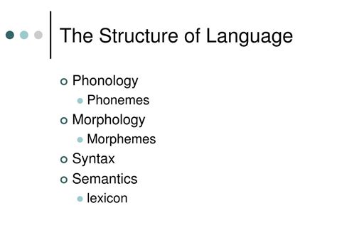Structure of Language 的图像结果