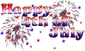 Free 4th of July Gifs - 4th of July Clipart - Animations