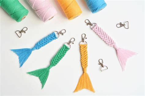 Image result for How to Make Macrame Keychains