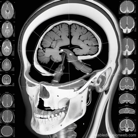 Median Plane Head MRI - Magnetic Resonance Imaging | Stable Diffusion Online