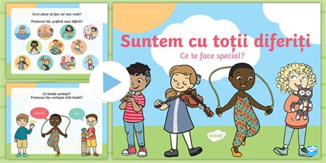 Copii din lumea întreagă - PowerPoint | Twinkl România