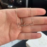 Buy Perfect Gift for Her Minimalist Name Necklace by Caitlynminimalist ...