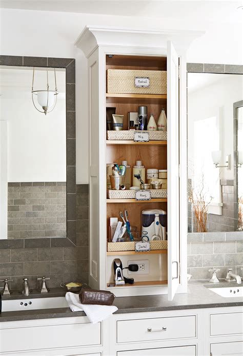 19 Clever Ways to Organize Bathroom Cabinets