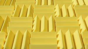 Bulk Acoustic Foam Panels, 12x12x4 Inch Tiles For Studio Soundproofing ...