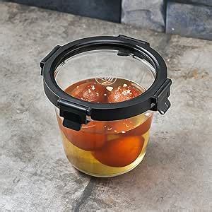 Buy Borosilicate Glass Container by iveo, Glass N Glass | Microwave ...