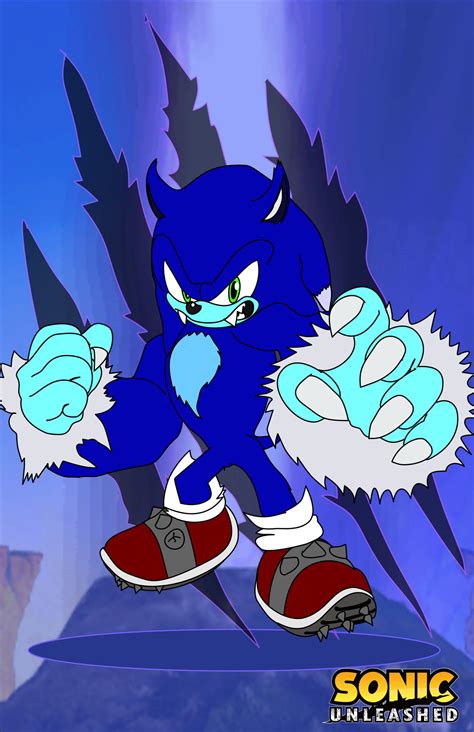 Werehog Sonic Fanart by Dripptide on DeviantArt