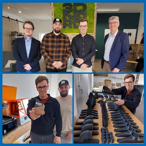 Lasse Petersen eröffnet die 3D-Nord GmbH in Leck | WFG-NF