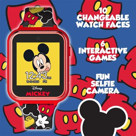 Disney Mickey Mouse Kids Smart Watch Touchscreen with India | Ubuy