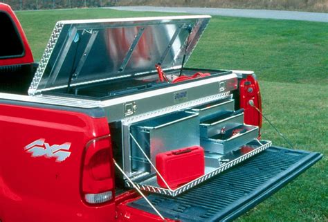Truck Tool Box With Rails On Top