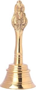 A2Z Antique Worship Bell/ Puja Ganti/Pooja Ghanti Pure Brass Pooja Bell ...