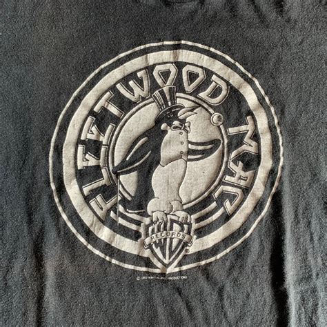 70s VINTAGE 1977 FLEETWOOD MAC BAND T-SHIRT MEN SZ S … - Gem