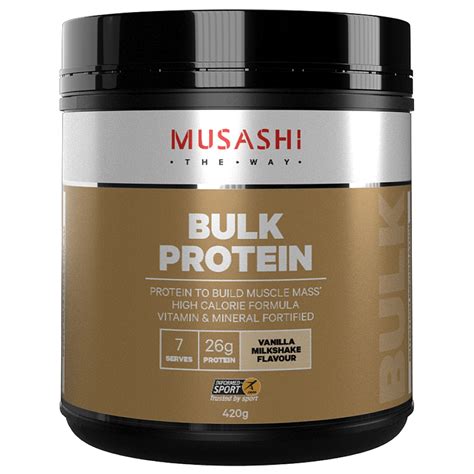 MUSASHI Bulk Protein Powder