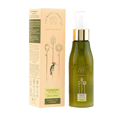 Buy THE EARTH COLLECTIVE Hair Moisturiser Leave-In Serum, 100 ml | With ...