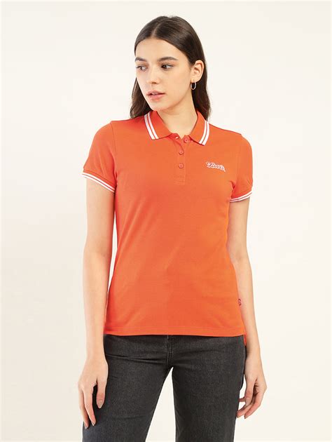 Women's Solid Polo T-Shirt – Levis India Store