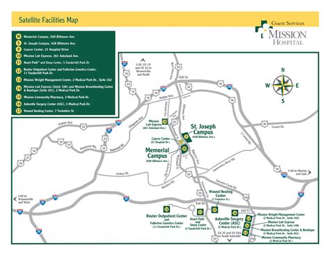 Mission Hospital Map (2025) - All Maps