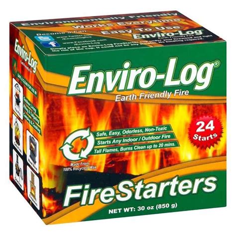 Enviro-Log Fire starter 2.5-lb Firestarter (24-Pack) 1000012 at Lowes.com
