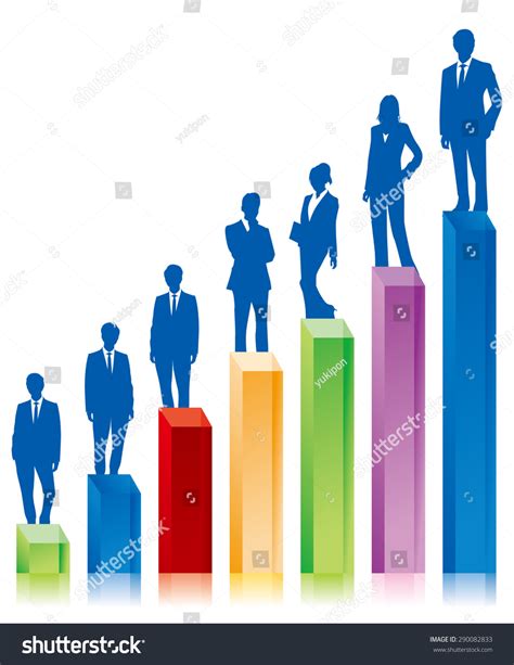 Business People Graph PNG 的图像结果