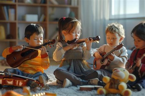 Image result for Kids Playing Musical Instruments