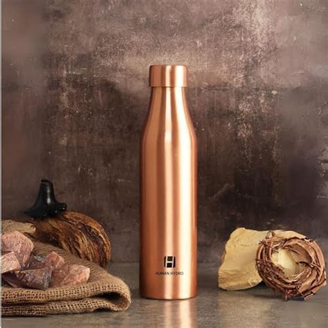 Human Hydro 100% Pure Copper Water Bottle, 900ml, 1 Piece | Leak Proof ...