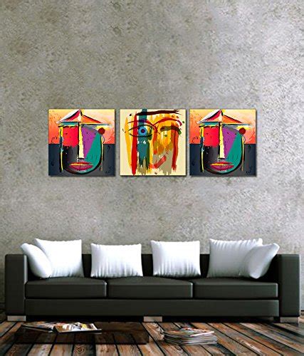 Buy Fine Arts 3 Pcs Decorative Wall Hanging Panel Digital Painting On ...