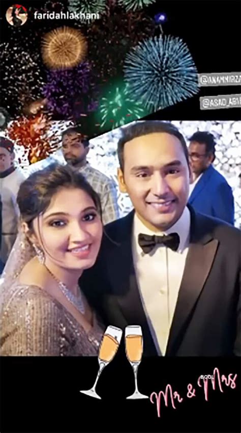 New pictures from Sania Mirza's sister Anam Mirza and Asad's wedding ...