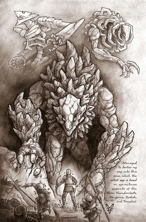 Cabeza De Monstruo Elemental De Tierra