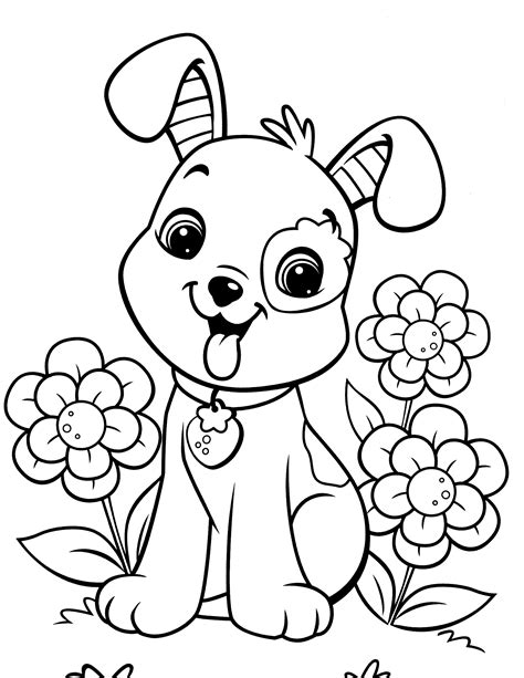 Printable Dog Coloring Pages - Free Printable US