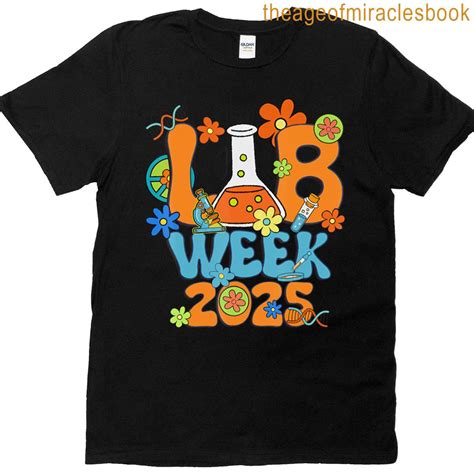 Retro Lab Week 2025 Lab Medical Science Laboratory T-shirt