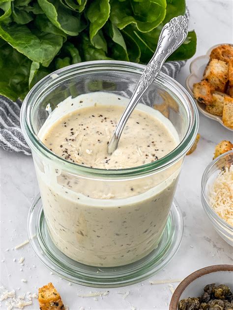 Really Good Vegan Caesar Dressing (5 Minutes!) - simply ceecee