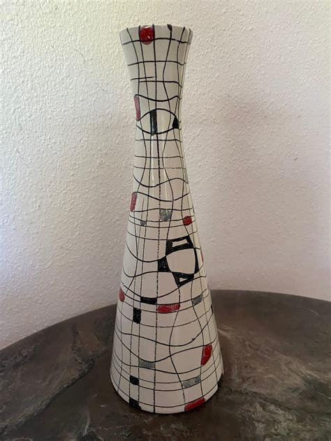 Mid Century Modern Vase by Bitossi Italy For Sale at 1stDibs