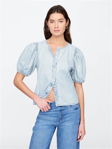 Women's Denim Shirts | Gap Factory