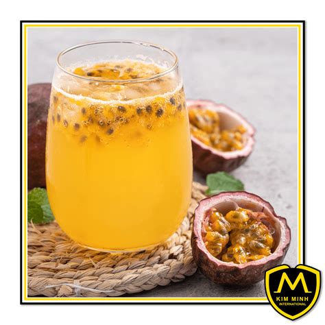 Passion Fruit Puree - Kim Minh International 2025