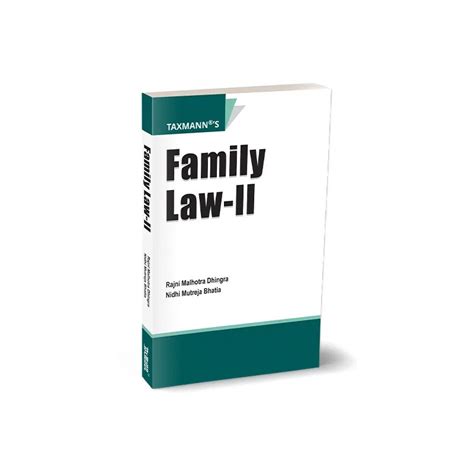 Family Law II By Rajni Malhotra Dhingra, Nidhi Mutreja Bhatia Nov 25 ...