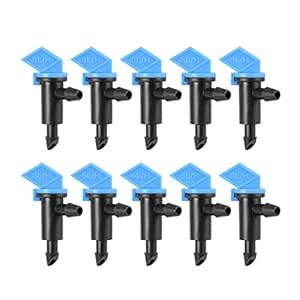 uxcell Flag Dripper 2 GPH 8L/H Emitter Sprinkler for Garden Lawn Drip ...