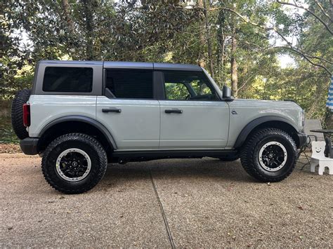 My Build - 2023 Cactus Gray Black Diamond - Sasquatch - Hardtop | Bronco6G - 2021+ Ford Bronco ...
