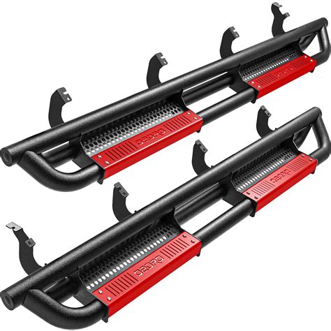 OEDRO Running Boards Compatible with UNKNOWN Toyota Tundra CrewMAX Cab, Bolt-on Side Steps ...