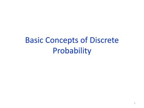 Discrete Probability Model 的图像结果