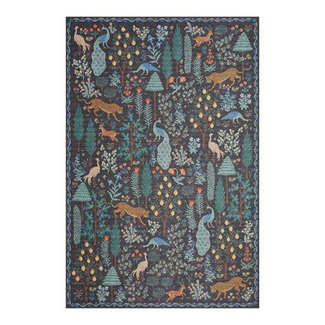 Rifle Paper Co. Menagerie Forest Area Rug - World Market
