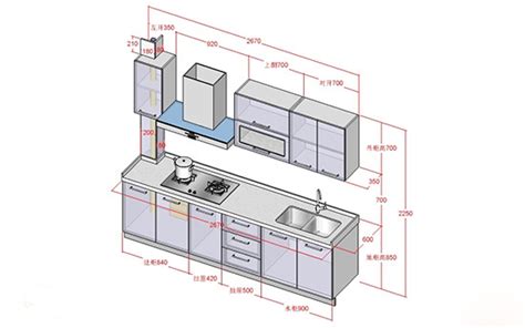 家装CAD厨房橱柜设计图纸房屋设计图厨房设计方案图库资料 - 迅捷CAD编辑器