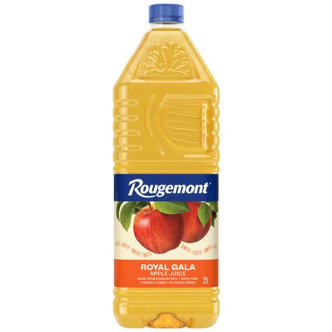 Buy Rougemont 100% Pure Royal Gala Apple Juice 2 L (bottle) | FreshCo