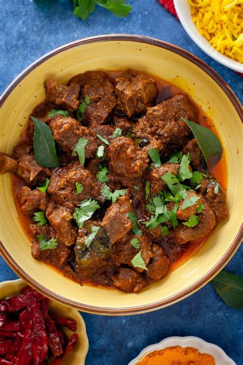 Slow Cooked Lamb Madras - Sinfully Spicy